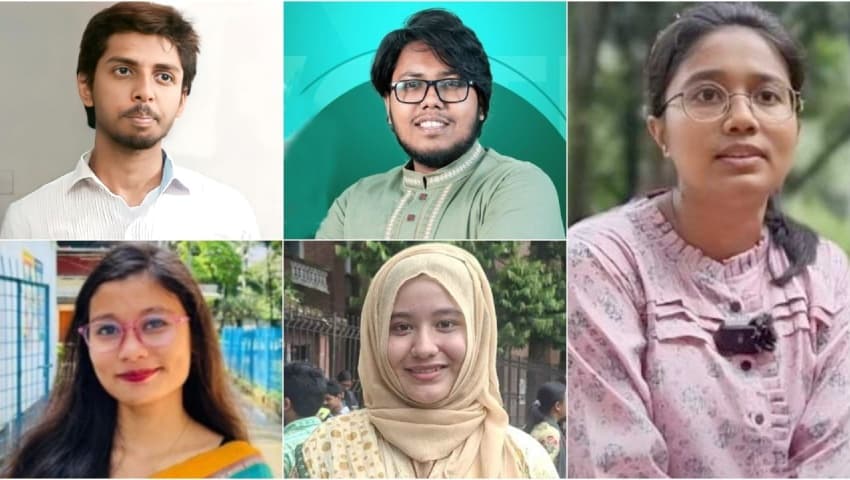 ডাকসুতে শিবির প্যানেলের বাইরে জয়ী হলেন যারা