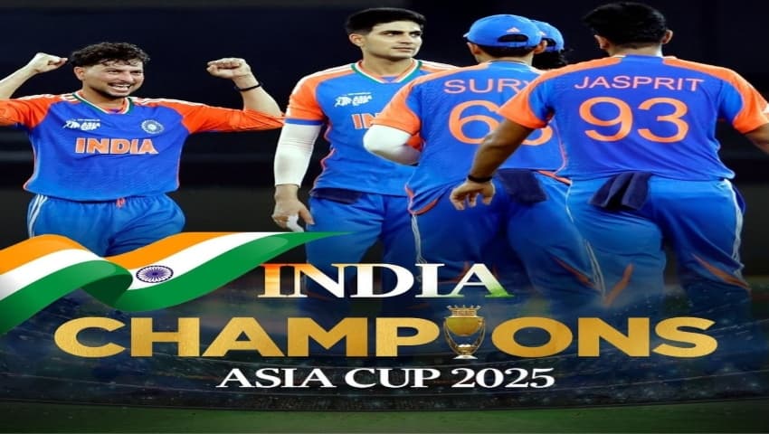 এশিয়া কাপ ২০২৫ ফাইনাল: পাকিস্তানকে হারিয়ে ভারতের নবম শিরোপা জয়, তিলক ভার্মার দ্যুতি