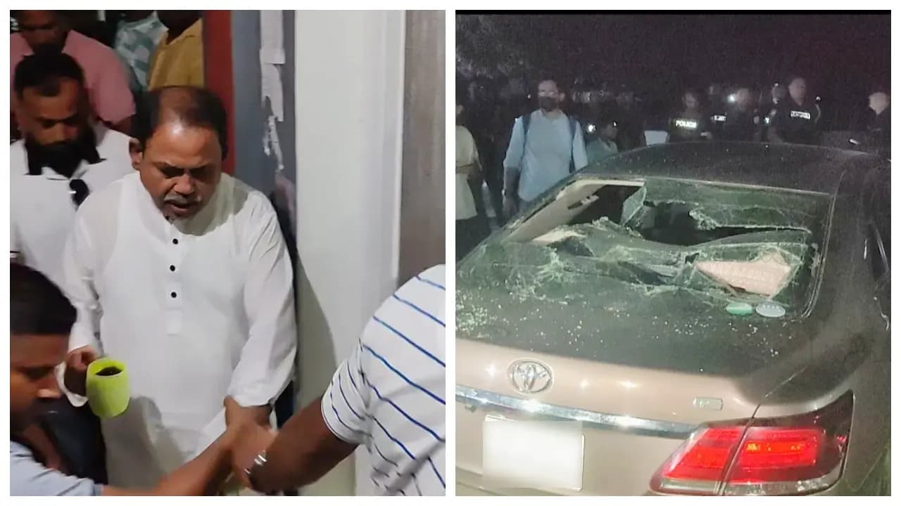 ঠাকুরগাঁওয়ে উপজেলা বিএনপির সম্মেলনে মির্জা ফখরুলের ছোট ভাইয়ের ওপর হামলা, গাড়ি ভাঙচুর